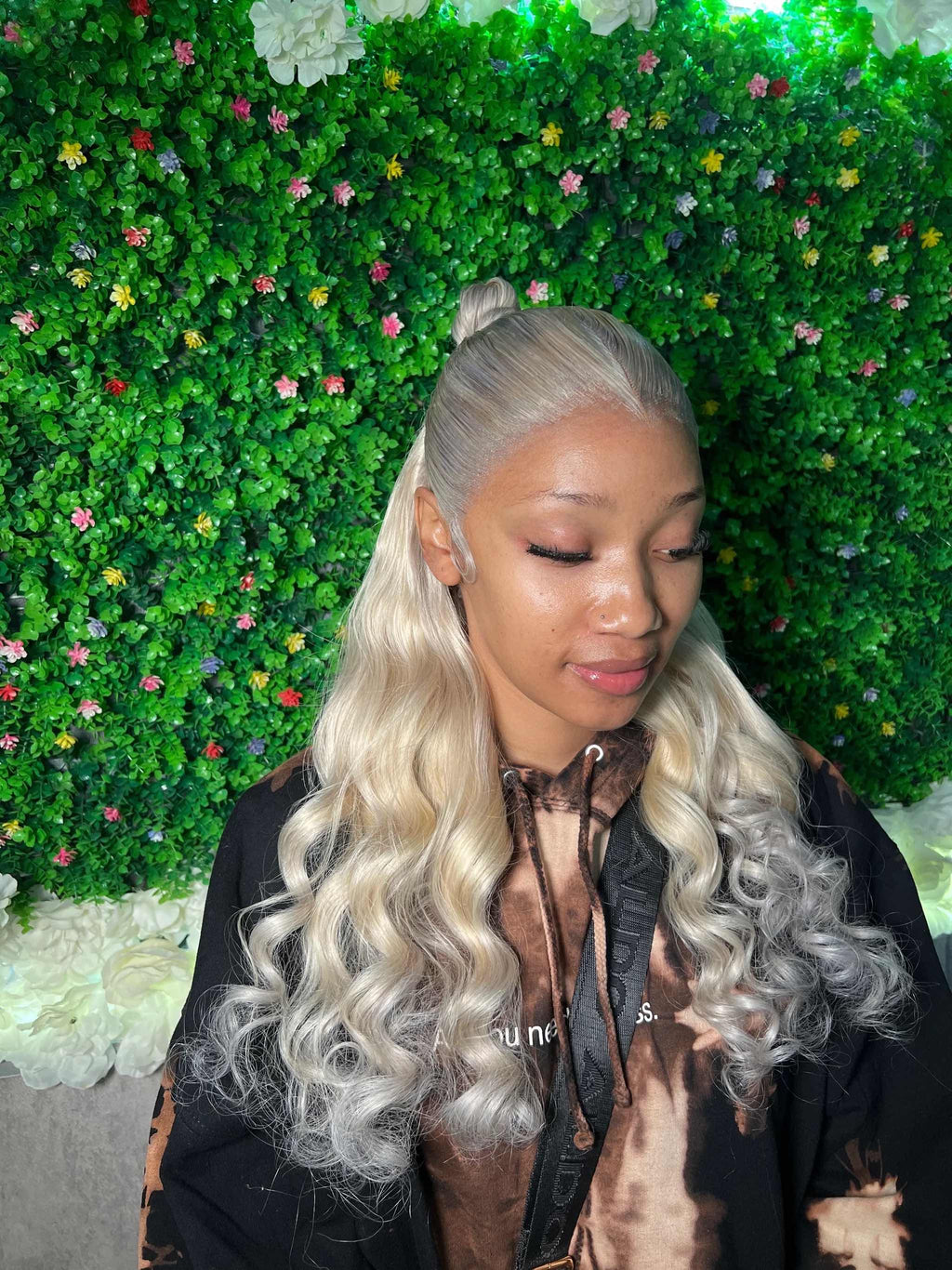 Ash grey straight 26”