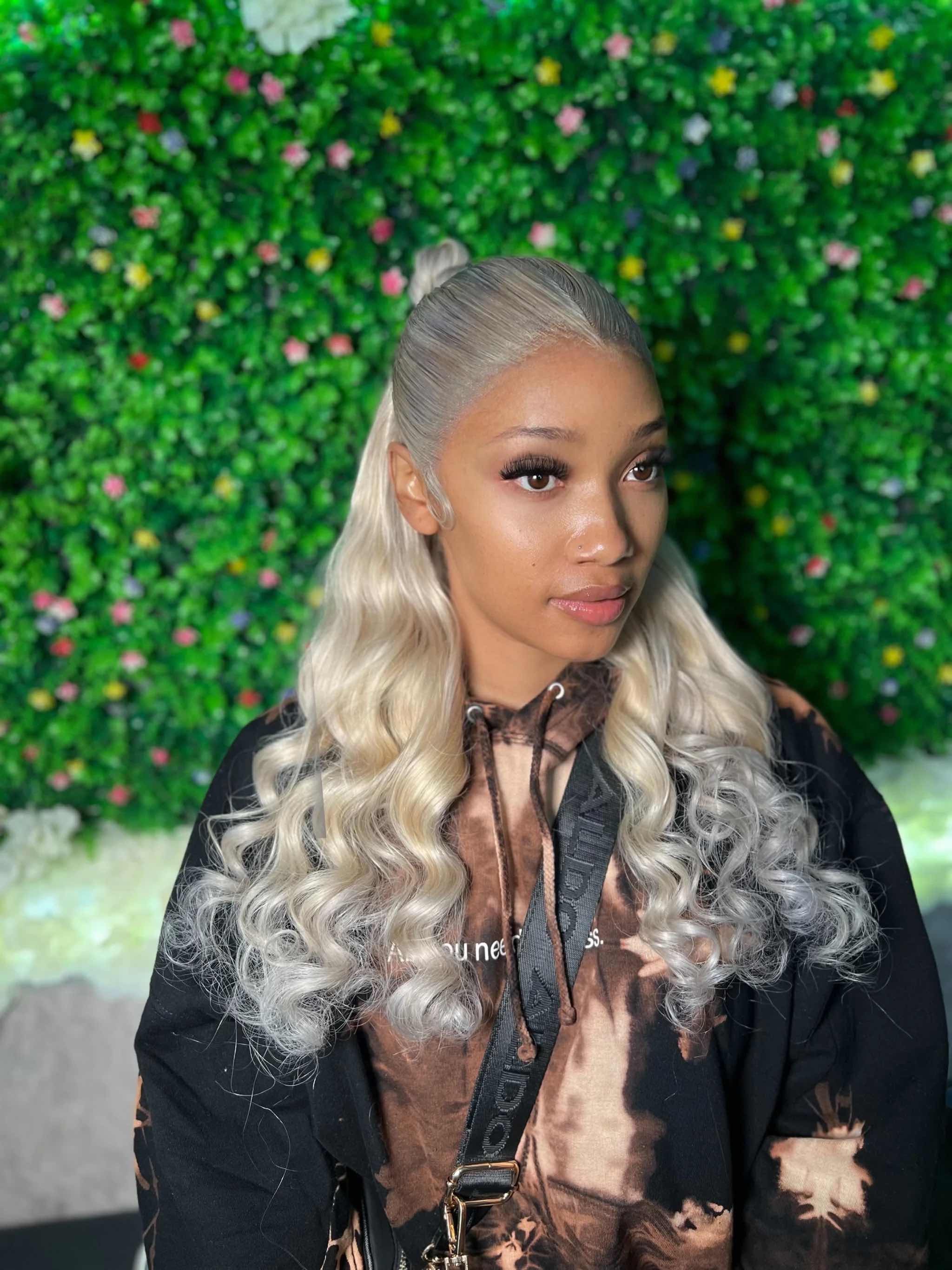 Ash grey straight 26”